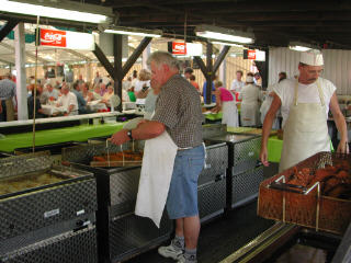 Fischbäcker am Fischerfest